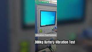 IEC 62660 振動試験機 – 300kg 正弦波力バッテリー振動試験機 | 2～2500Hz
