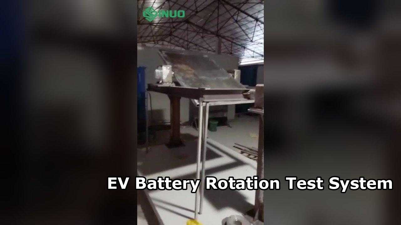 Is Your EV Battery Safe? Discover the EV Battery Rotation Test System in Action!