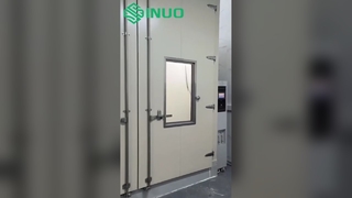 ウォークイン砂塵試験室