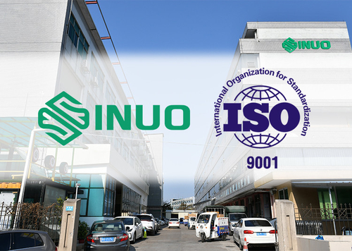 最新の企業ニュース Sinuoは首尾よくISO9001を渡した:2015年の質の管理システムの証明