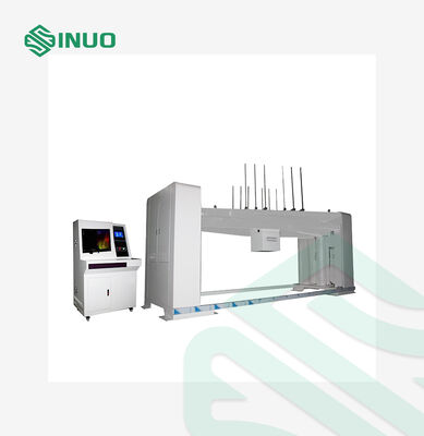 360°多軸回転EVバッテリー回転試験システム、PLCインテリジェント制御、EV安全試験用機械クランプ