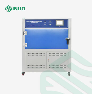 ISO 4892-82準拠 UV-AまたはUV-Bランプおよび自動水スプレー付き紫外線促進耐候性試験機