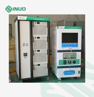 よい価格 IEC 62196 温度上昇および短時間電流試験用EVコネクタ試験装置 6500A オンライン