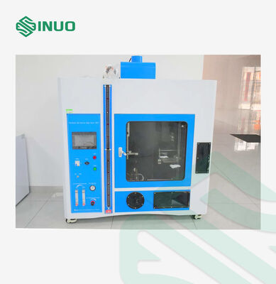 よい価格 水平垂直火焰试验箱 符合IEC60695 UL94标准 配备PLC和触摸屏控制 50W 500W双功率 オンライン