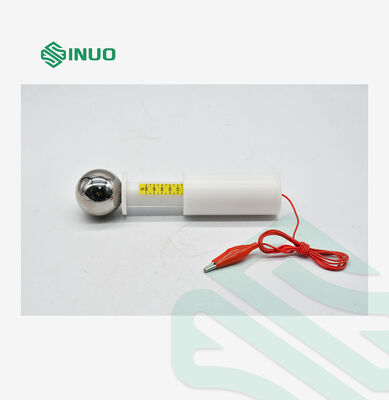 IEC 61032 に準拠する 50N 試験探査機 A 抗衝撃および IP1X 試験